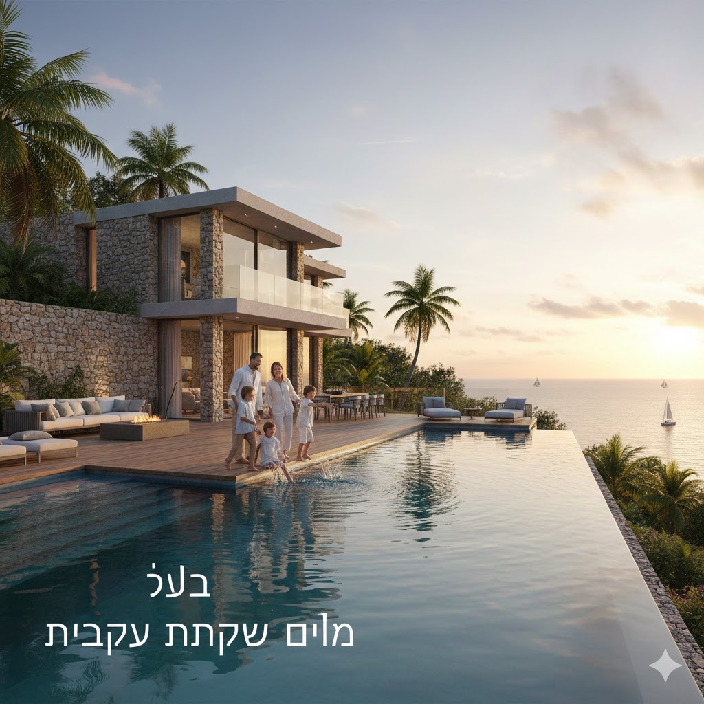 וילה לנופש משפחתי
